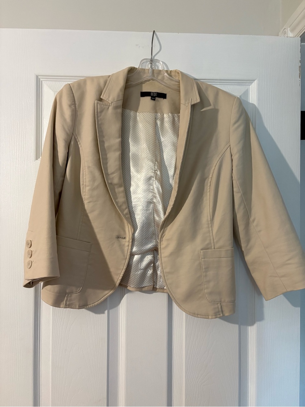 Bedo cream blazer